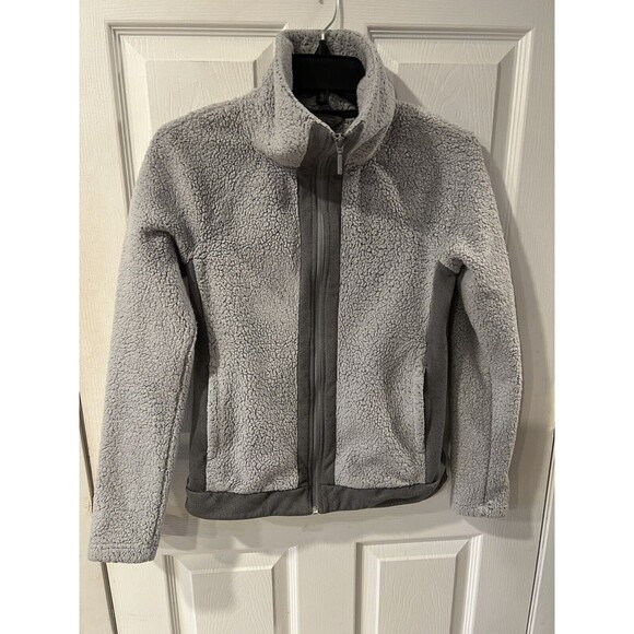 The North Face Jacket Womens Small Full Zip Fleece Gray Athletic gorp hiking - Picture 6 of 6